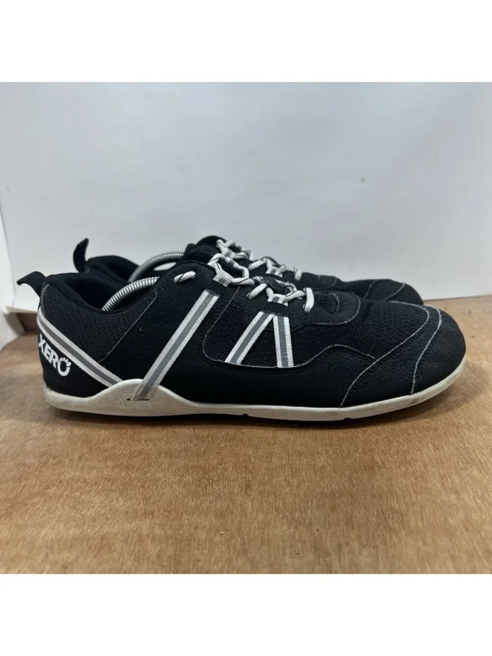 XERO Shoes Prio Men's Size 12 Black Running Minimalist Barefoot Sneakers